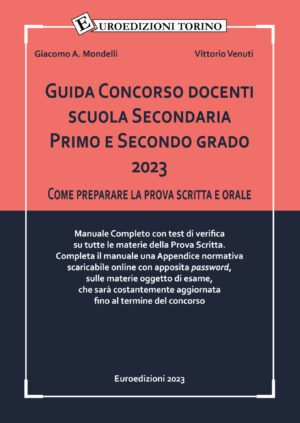 manuale concorso docenti scuola secondaria di primo e secondo grado euroedizioni