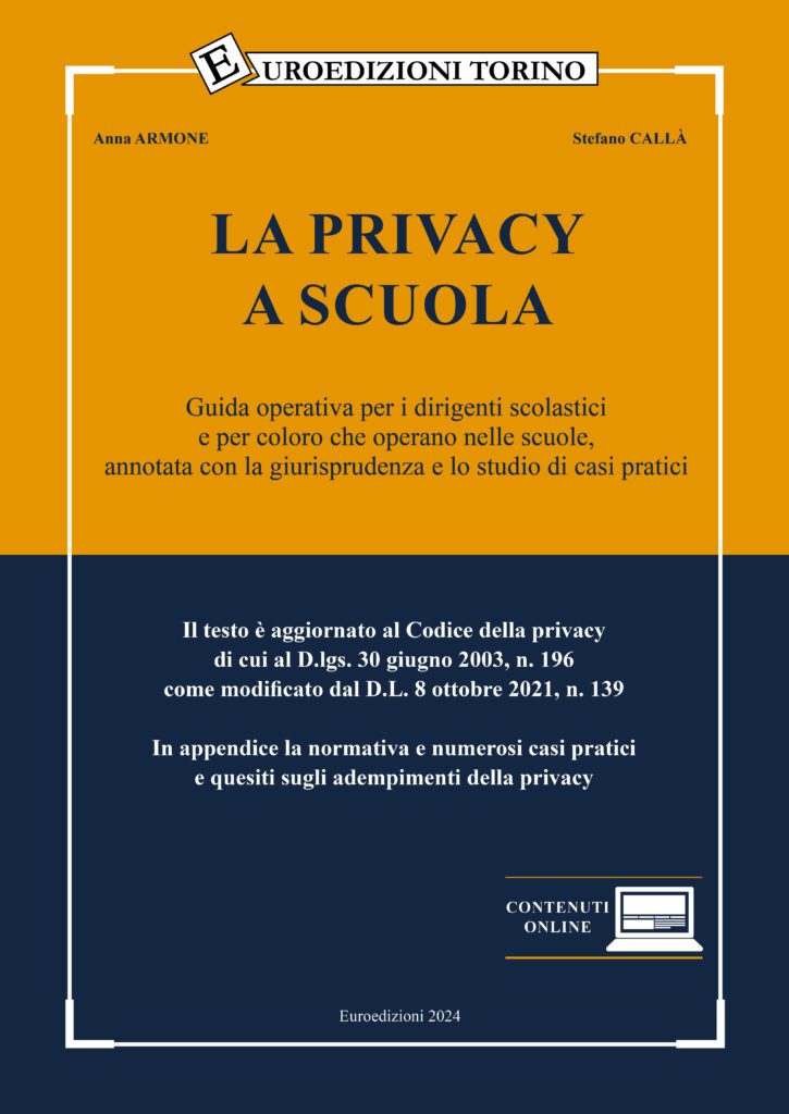 la privacy a scuola manuale