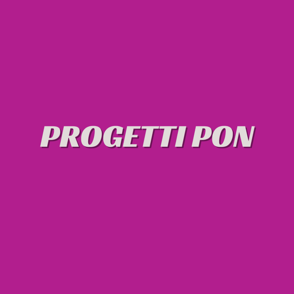 PROGETTI PON